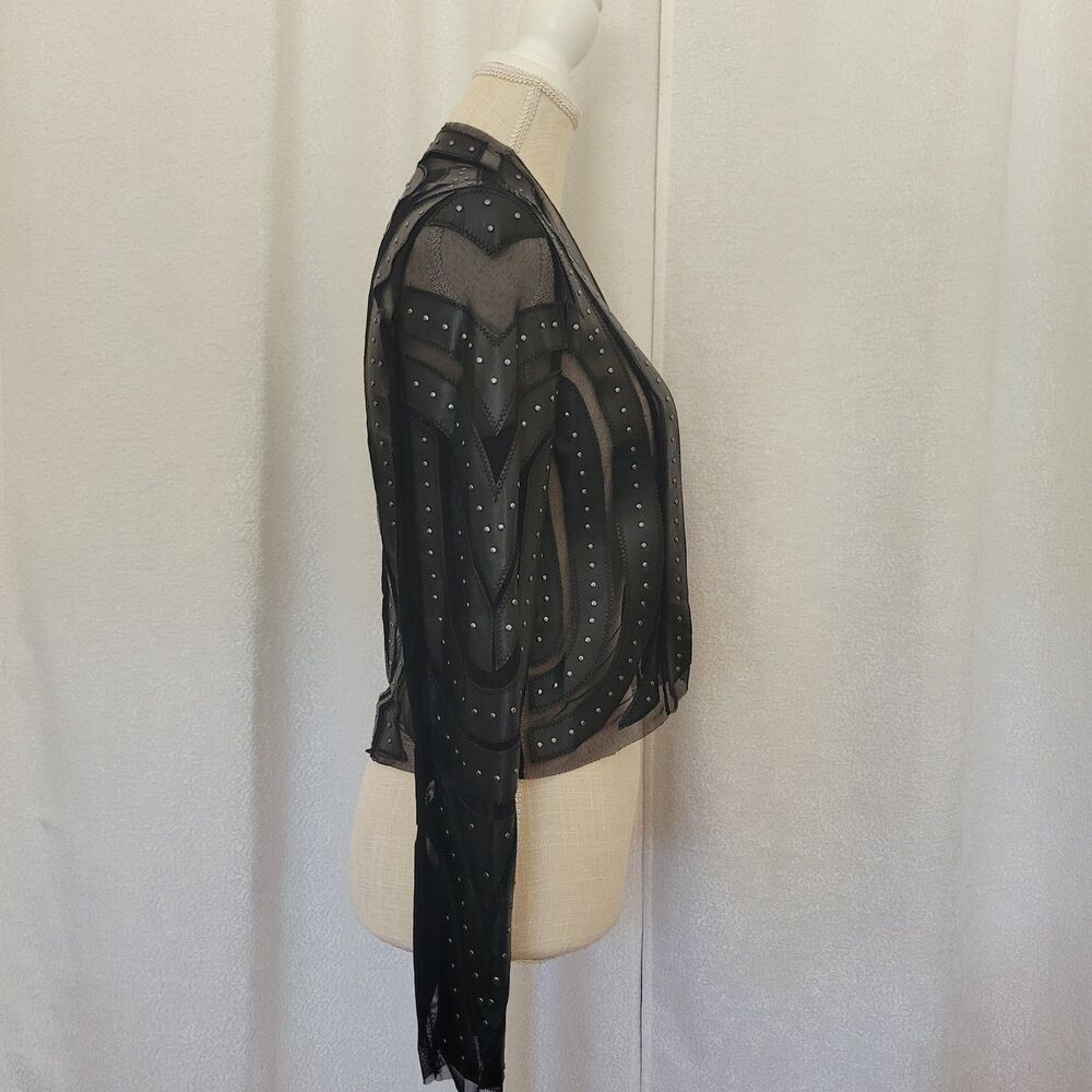 Haute Hippie- Studded Leather jacket - Picture 3 of 6